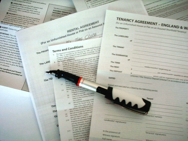 tenancy agreement